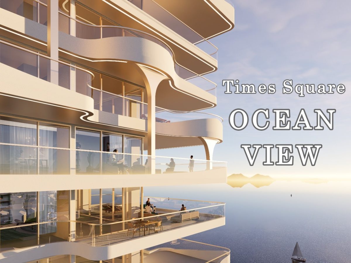 Проект Times Square 10 Ocean View: Crystal, Gold, Diamond — первая береговая линия Сиануквиля